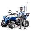 BRUDER POLICE QUAD WITH POLICEWOMAN AND ACCESSORIES - Image 2