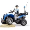 BRUDER POLICE QUAD WITH POLICEWOMAN AND ACCESSORIES - Image 3