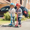 GLOBBER PRIMO PLUS LIGHTS SCOOTER - SKY BLUE - Image 3