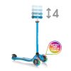 GLOBBER PRIMO PLUS LIGHTS SCOOTER - SKY BLUE - Image 4