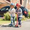 GLOBBER PRIMO PLUS LIGHTS SCOOTER - RED - Image 4