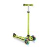 GLOBBER PRIMO PLUS LIGHTS SCOOTER - LIME GREEN