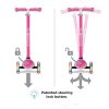 GLOBBER PRIMO PLUS LIGHTS SCOOTER - DEEP PINK - Image 4