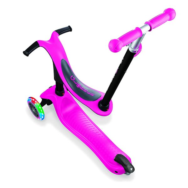 GLOBBER GO-UP SPORTY LIGHTS - DEEP PINK - Image 3