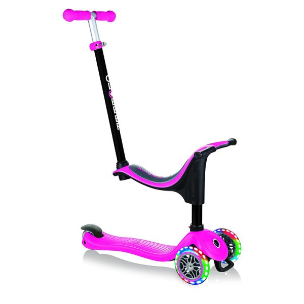GLOBBER GO-UP SPORTY LIGHTS - DEEP PINK