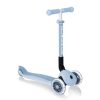 GLOBBER JUNIOR FOLDABLE LIGHTS ECO SCOOTER - BLUEBERRY
