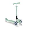 GLOBBER JUNIOR FOLDABLE LIGHTS ECO SCOOTER - PISTACHIO