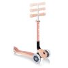 GLOBBER JUNIOR FOLDABLE LIGHTS ECO SCOOTER - PEACH