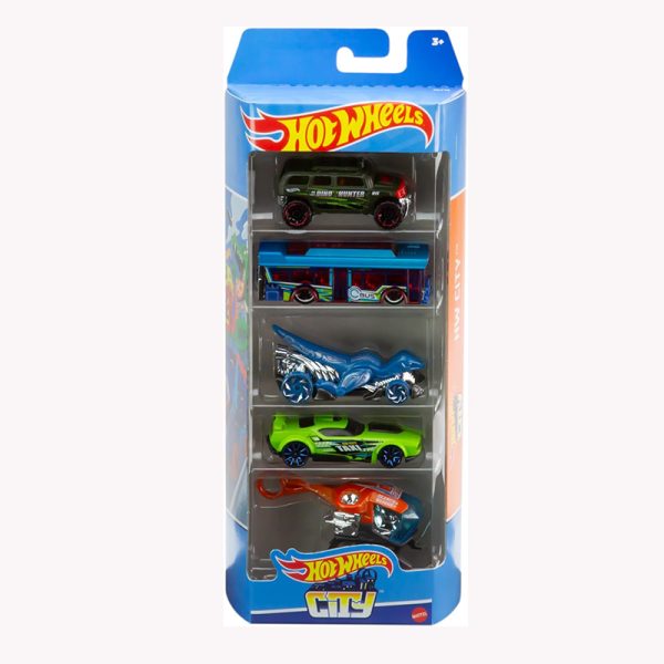 HOT WHEELS 5 PACK MTT1806