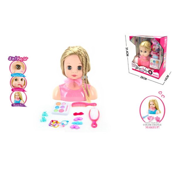 HAIR STYLING DOLL HEAD & ACC. - Image 2