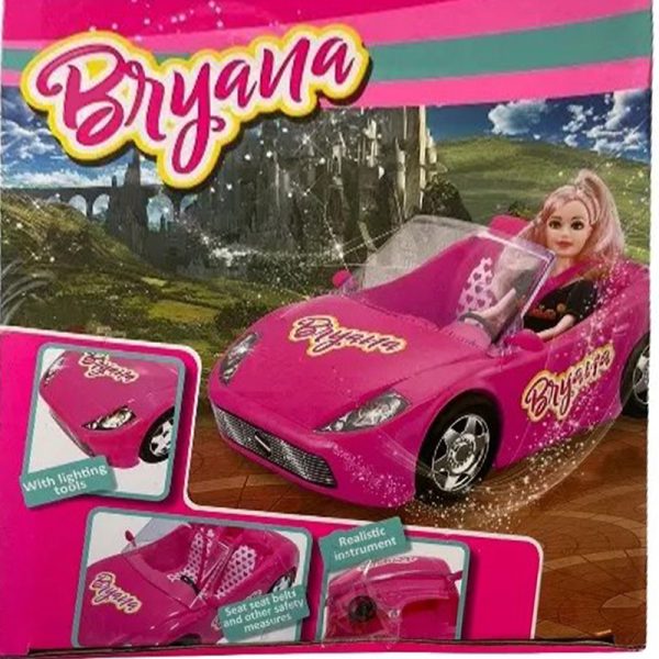 1:14 R/C CAR & DOLL SET  W/LIGHT, MUSIC & BATTERY - Image 4