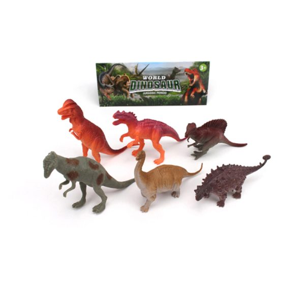 6 PCS DINOSAUR