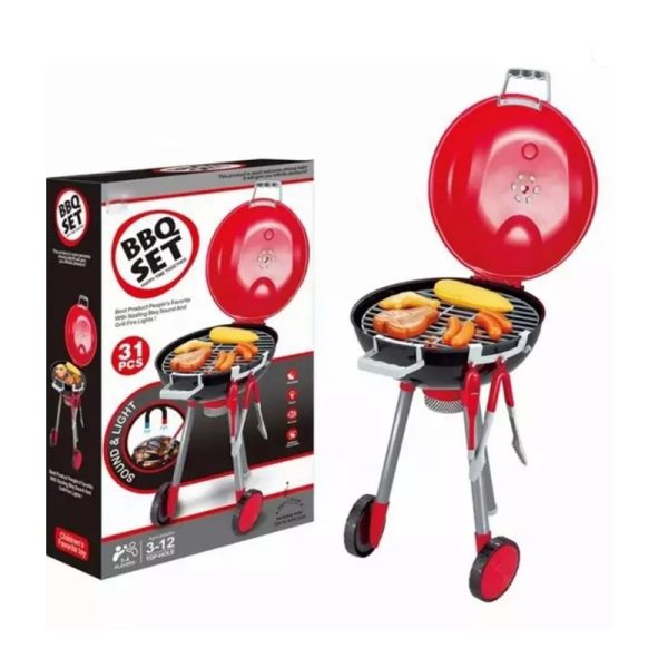 BBQ KITCHEN PLAY SET W/SOUND & LIGHT - Image 2