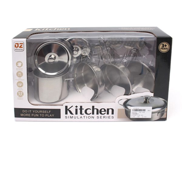 KITCHEN COOKWARE UTENSILS PLAY SET