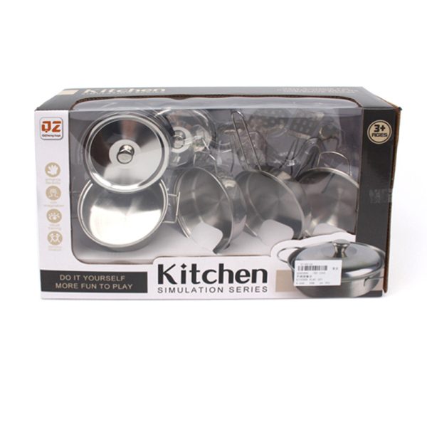 KITCHEN COOKWARE UTENSILS PLAY SET