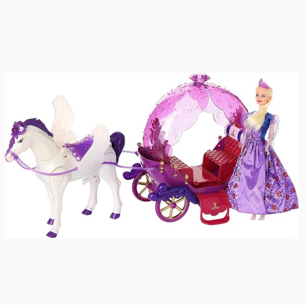 PRINCESS CARRIAGE & DOLL - Image 2