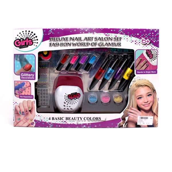 DELUXE NAIL ART SALON PLAYSET