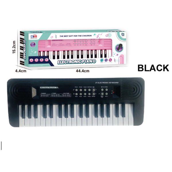 37 KEY ELECTRIC KEYBOARD W/MICROPHONE Battery not included