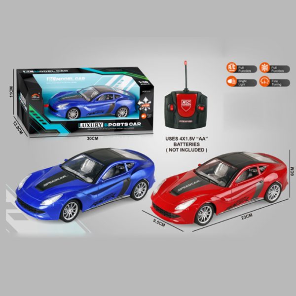 R/C CAR W/LIGHT(4CH) Battery not included