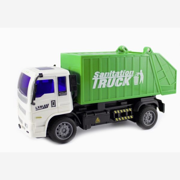 1:30 R/C SANITATION TRUCK (4CH) W/LIGHT  & USB - Image 3