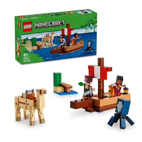 LEGO MINECRAFT THE PIRATE SHIP VOYAGE