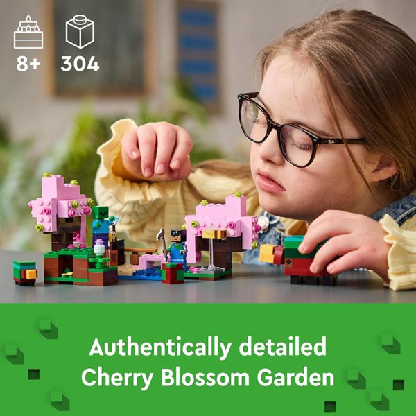 LEGO MINECRAFT THE CHERRY BLOSSOM GARDEN - Image 2