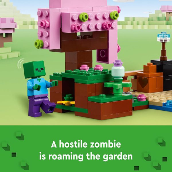 LEGO MINECRAFT THE CHERRY BLOSSOM GARDEN - Image 3