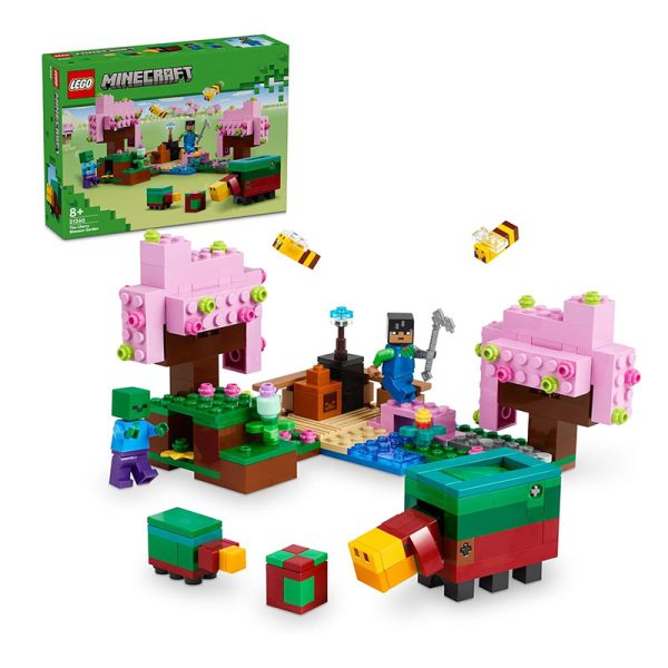 LEGO MINECRAFT THE CHERRY BLOSSOM GARDEN