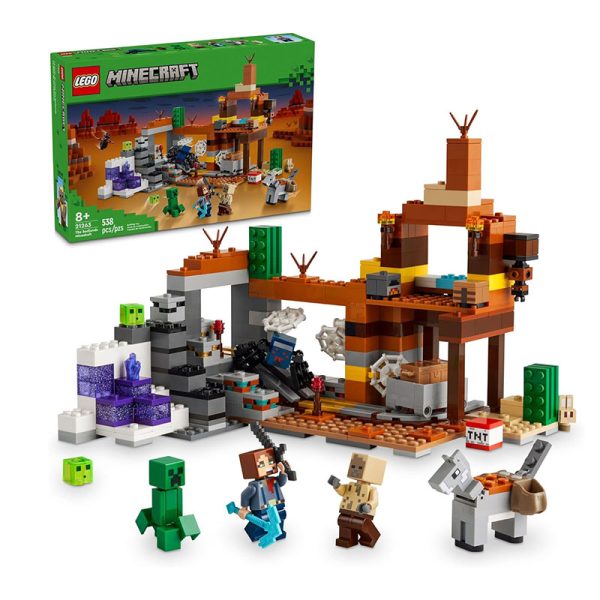 LEGO MINECRAFT THE BADLANDS MINESHAFT