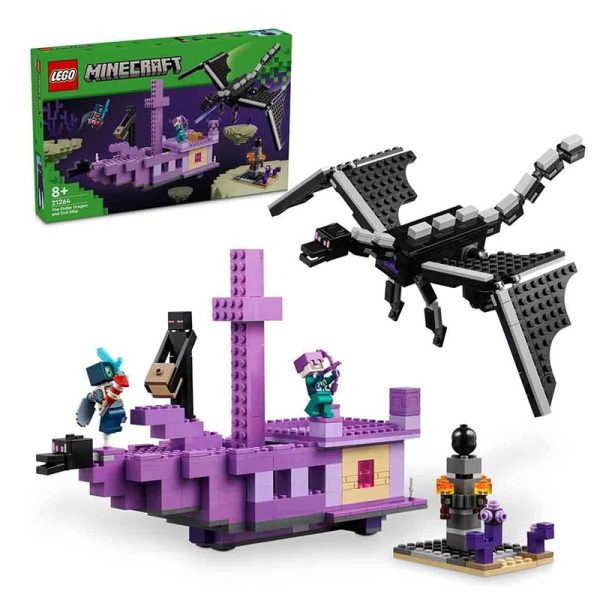 LEGO MINECRAFT THE ENDER DRANGON AND THE END SHIP