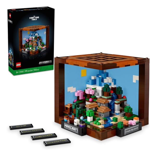 LEGO MINECRAFT THE CRAFTING TABLE