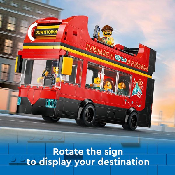 LEGO CITY RED DOUBLE DECKER SIGHTSEEING BUS - Image 4