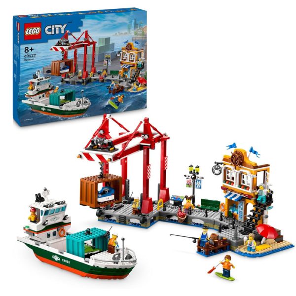 LEGO CITY SEASIDE HARBOUR WITH CARGO SHIP