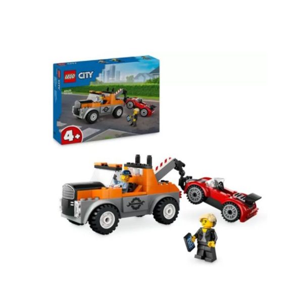 LEGO TOW TRUCK & SPORTS CAR REPAIR