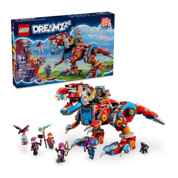 LEGO DREAMZZ COOPER'S ROBOT DINOSAUR C-REX