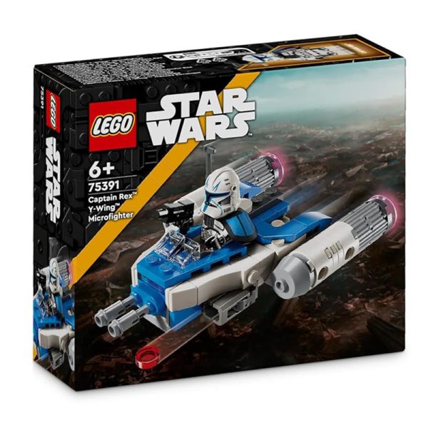 LEGO STAR WARS CAPTAIN REX Y-WING MICROFIGHTER