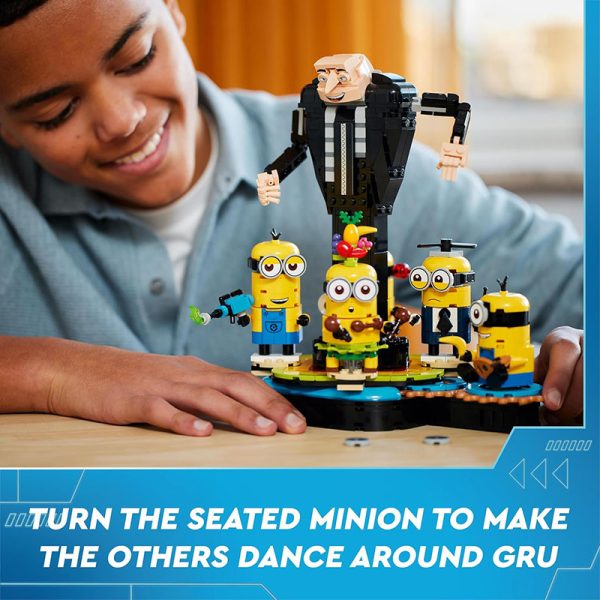 LEGO MINIONS BRICK BUILT GRU & MINIONS - Image 3