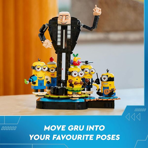 LEGO MINIONS BRICK BUILT GRU & MINIONS - Image 4