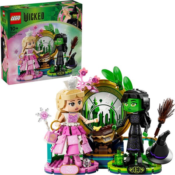 LEGO WICKED ELPHABA & GLINDA FIGURES