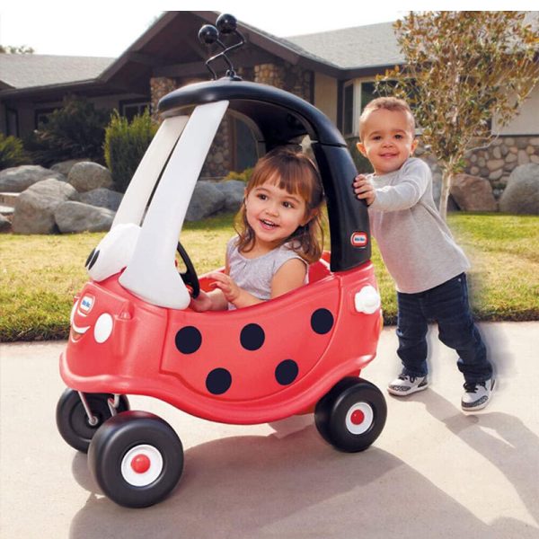 LITTLE TIKES LADY BUG COZY COUPE RIDE ON CAR - Image 2