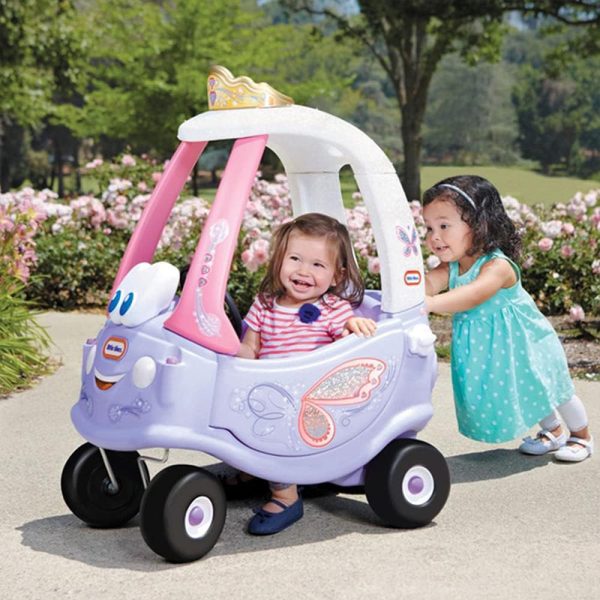 LITTLE TIKES FAIRY COSY COUPE RIDE ON - Image 3