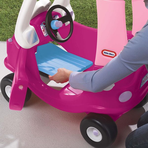 LITTLE TIKES LITTLE PRINCESS COZY COUPE RIDE ON PINK - Image 4