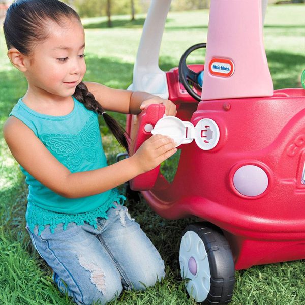 LITTLE TIKES PRINCESS COZY COUPE RIDE ON - Image 4