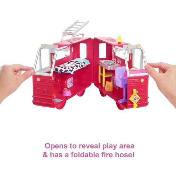 BARBIE CHELSEA FIRE TRUCK HCK73 - Image 3