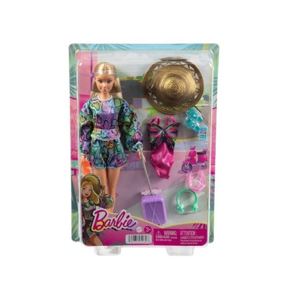 BARBIE HOLIDAY FUN DOLL HGM54