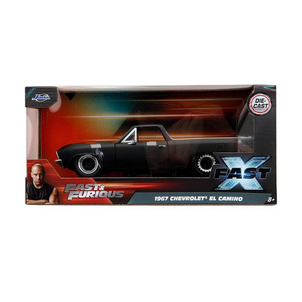 SIMBA FAST & FURIOUS 1970 DODGE CHARGER OFFROAD 1:24 DIECAST