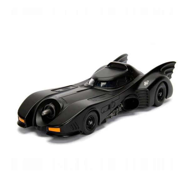 SIMBA 1989 BATMOBILE & FIGURE 1:24 DIECAST MODEL CAR - Image 3