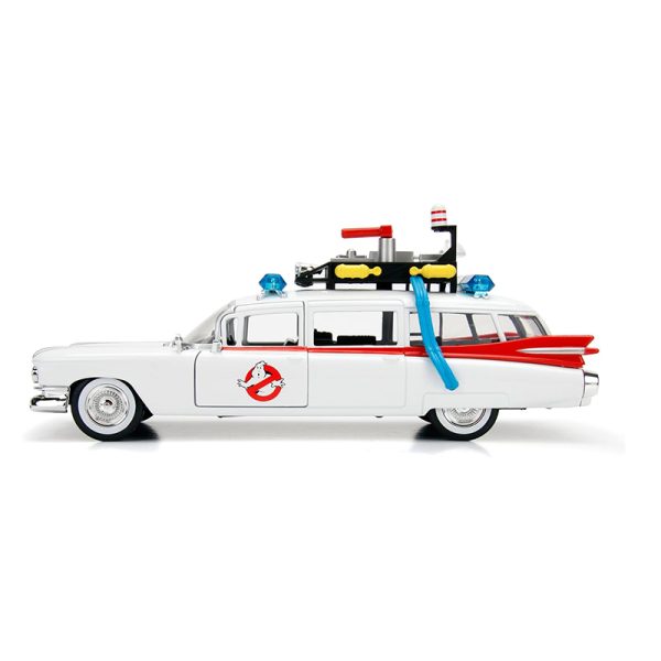 SIMBA GHOSTBUSTERS ECTO 1 WHITE 1:24 DIECAST MODEL CAR - Image 4