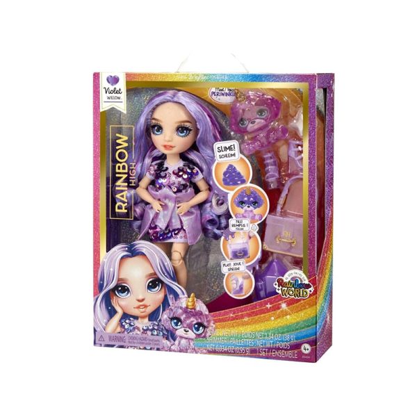 RAINBOW HIGH FASHION DOLL VIOLET WILLOW - Image 2