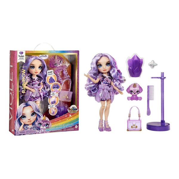 RAINBOW HIGH FASHION DOLL VIOLET WILLOW - Image 3